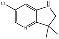 6-chloro-3,3-dimethyl-1,2-dihydropyrrolo[3,2-b]pyridine