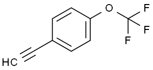 1-Ethynyl-4-(trifluoromethoxy)benzene, 4-Ethynyl-alpha,alpha,alpha-trifluoroanisole