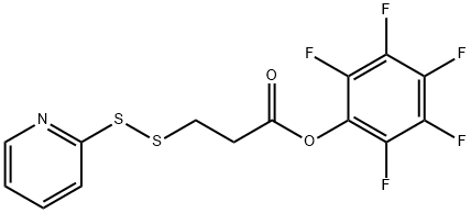 Propanoic acid, 3-(2-pyridinyldithio)-, 2,3,4,5,6-pentafluorophenyl ester