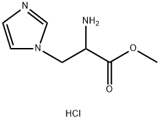 甲基 2-氨基-3-(1H-咪唑-1-基)丙酯二盐酸