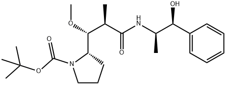 (S)-tert-butyl 2-((1R,2R)-3-(((1S,2R)-1-hydroxy-1-phenylpropan-2-yl)amino)-1-methoxy-2-methyl-3-oxopropyl)pyrrolidine-1-carboxylate