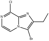 3-BROMO-8-CHLORO-2-ETHYLIMIDAZO[1,2-A]PYRAZINE