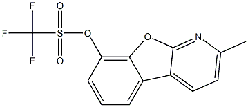 2-甲基苯并呋喃[2,3-b]吡啶-8-基三氟甲磺酸酯