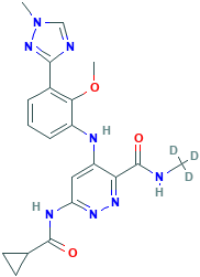 Deucravacitinib (TYK2-IN-4