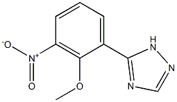 3-(2-甲氧基-3-硝基苯基)-1H-1,2,4-三唑