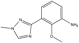 Benzenamine, 2-methoxy-3-(1-methyl-1H-1,2,4-triazol-3-yl)-