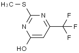 6-三氟甲基-4-羟基-2-甲硫基嘧啶