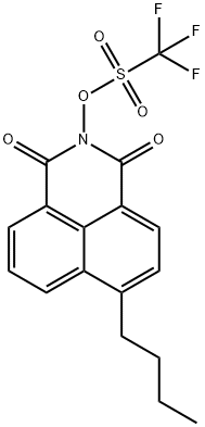 Methanesulfonic acid, 1,1,1-trifluoro-, 6-butyl-1,3-dioxo-1H-benz[de]isoquinolin-2(3H)-yl ester