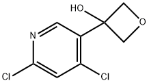 3-(4,6-Dichloro-3-pyridyl)oxetan-3-ol