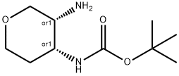 REL-((3R,4R)-3-氨基四氢-2H-吡喃-4-基)氨基甲酸叔丁酯