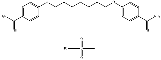 4,4'-(庚烷-1,7-二基双(氧基))二苯甲脒 二甲磺酸盐