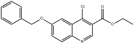 6-Benzyloxy-4-chloro-quinoline-3-carboxylic acid ethyl ester