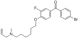 Methanone, (4-broMophenyl)[2-fluoro-4-[[6-(Methyl-2-propenylaMino)hexyl]oxy]phenyl]-