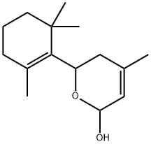 4-甲基-6-(2,6,6-三甲基环己-1-烯-1-基)-5,6-二氢-2H-吡喃-2-醇