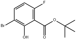 tert-butyl 3-bromo-6-fluoro-2-hydroxybenzoate