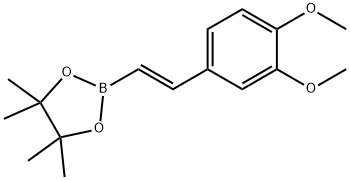 (E)-2-(3,4-dimethoxystyryl)-4,4,5,5-tetramethyl-1,3,2-dioxaborolane