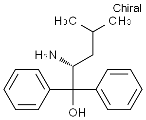 (R)-(+)-2-氨基-4-甲基-1,1-二苯基-1-戊醇