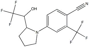 4-(2-(2,2,2-Trifluoro-1-hydroxyethyl)pyrrolidin-1-yl)-2-(trifluoroMethyl)benzonitrile