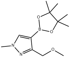 1H-Pyrazole, 3-(methoxymethyl)-1-methyl-4-(4,4,5,5-tetramethyl-1,3,2-dioxaborolan-2-yl)-