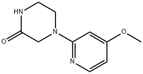 4-(4-Methoxy-2-pyridinyl)-2-piperazinone