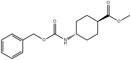 Cyclohexanecarboxylic acid, 4-[[(phenylmethoxy)carbonyl]amino]-, methyl ester, trans-