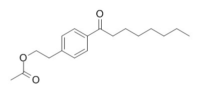 乙酸-[2-(4-辛酰基苯基)]乙酯