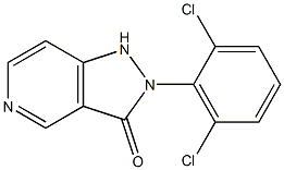 2-(2,6)-dichlorophenyl-1,2-dihydro-3H-pyrazolo[4,3-c] pyridine-3-one