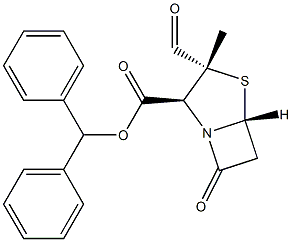 DIPHENYLMETHYL (2S,3R,5R)-3-FORMYL-3-METHYL-7-OXO-4-THIA-1-AZABICYCLO[3.2.0]HEPTANE-2-CARBOXYLATE