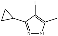 1H-Pyrazole, 3-cyclopropyl-4-iodo-5-methyl-