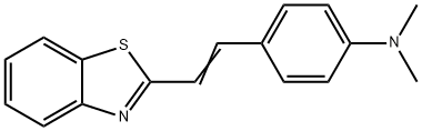 Benzenamine, 4-[2-(2-benzothiazolyl)ethenyl]-N,N-dimethyl-