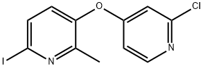 Pyridine, 3-[(2-chloro-4-pyridinyl)oxy]-6-iodo-2-methyl-