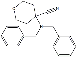 4-(dibenzylamino)oxane-4-carbonitrile