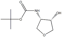 ((3R,4R)-rel-4-羟基四氢呋喃-3-基)氨基甲酸叔丁酯