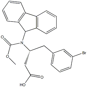 Fmoc-(R)-3-氨基-4-(3-溴苯基)丁酸