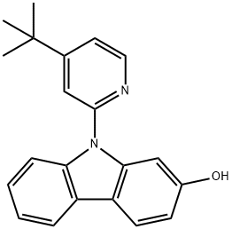 9H-Carbazol-2-ol, 9-[4-(1,1-dimethylethyl)-2-pyridinyl]-