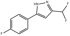 3-(difluoromethyl)-5-(4-fluorophenyl)-1H-pyrazole