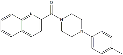 [4-(2,4-dimethylphenyl)piperazin-1-yl]-quinolin-2-ylmethanone