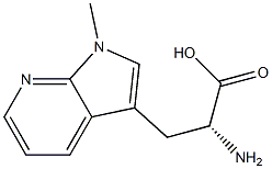 (2R)-2-amino-3-{1-methyl-1H-pyrrolo[2,3-b]pyridin-3-yl}propanoic acid