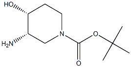 cis-3-amino-1-boc-4-hydroxypiperidine