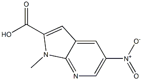 1-methyl-5-nitro-1H-pyrrolo[2,3-b]pyridine-2-carboxylic acid