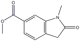 methyl 1-methyl-2-oxo-2,3-dihydro-1H-indole-6-carboxylate