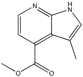 METHYL3-METHYL-1H-PYRROLO[2,3-B]PYRIDINE-4-CARBOXYLATE