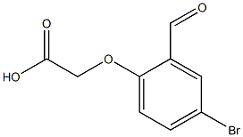 2-(4-bromo-2-formylphenoxy)acetic acid