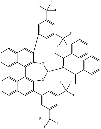 (11bS)-2,6-bis[3,5-bis(trifluoromethyl)phenyl]-N,N-bis[(1R)-1-phenylethyl]-dinaphtho[2,1-d:1',2'-f][1,3,2]dioxaphosphepin-4-amine