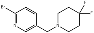 Pyridine, 2-bromo-5-[(4,4-difluoro-1-piperidinyl)methyl]-