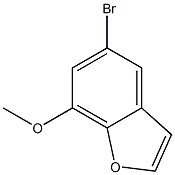 5-Bromo-7-methoxybenzofuran