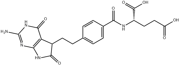 L-Glutamic acid, N-[4-[2-(2-amino-4,5,6,7-tetrahydro-4,6-dioxo-3H-pyrrolo[2,3-d]pyrimidin-5-yl)ethyl]benzoyl]-