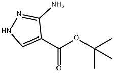 1,1-二甲基乙基-3-氨基-1H-吡唑-4-羧酸盐