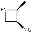 3-Azetidinamine, 2-methyl-, (2S-cis)- (9CI)