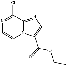 8-氯-2-甲基咪唑并[1,2-A]吡嗪-3-羧酸乙酯